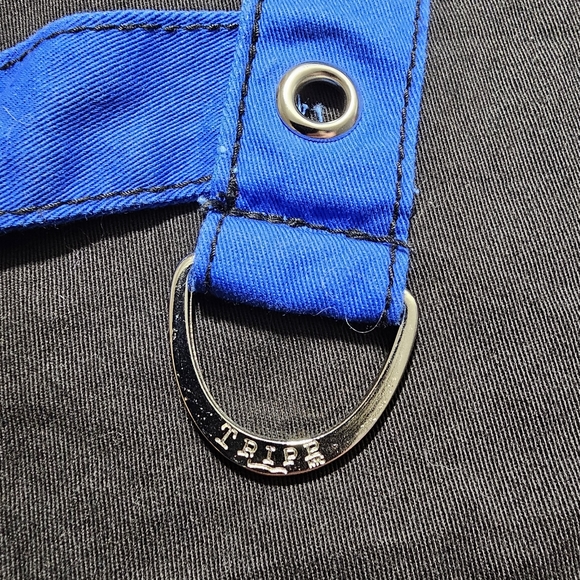 VTG TRIPP NYC Pants Mens XL (38x31) Daang Goodman Goth Rave Emo Convertible Zip - Picture 8 of 14